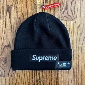 Black Supreme Beanie